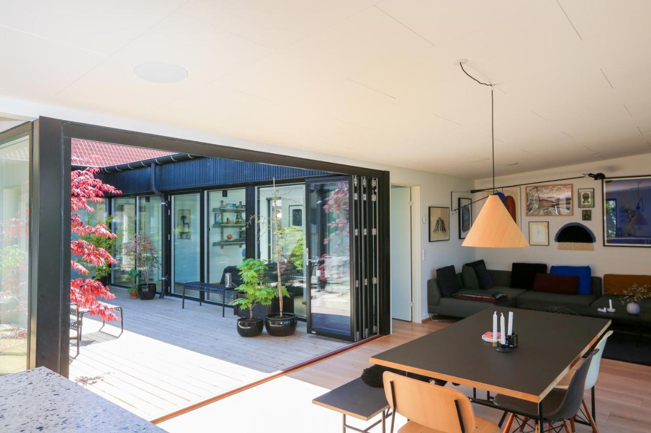 코펜하겐 Modern Architecture Atrium House 빌라 외부 사진